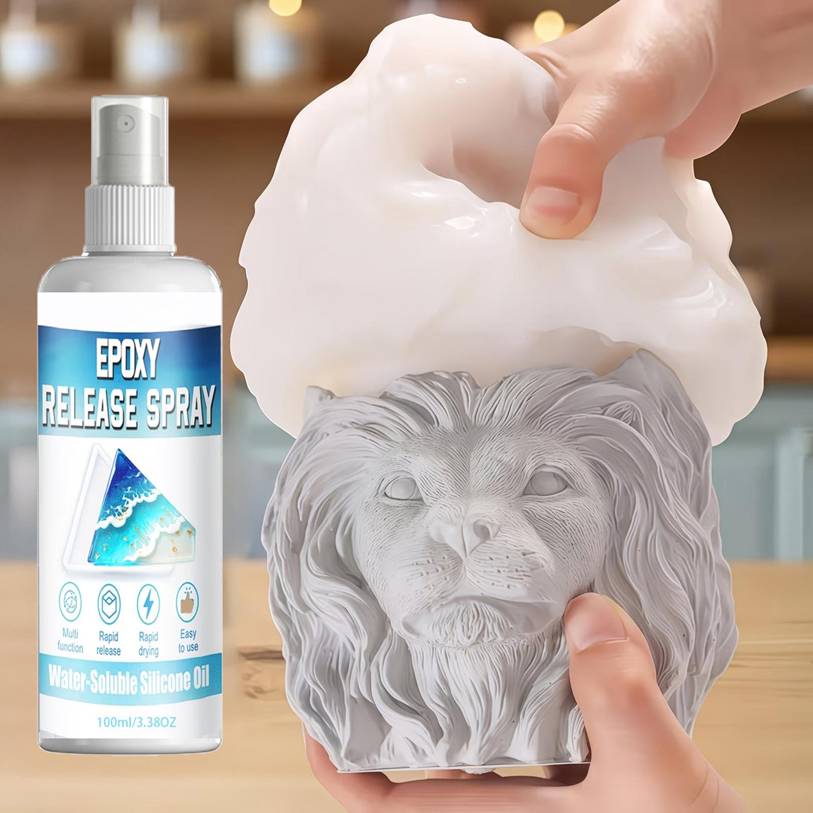 Soap Making Items - 100ml Silicone Release Spray Epoxy Release