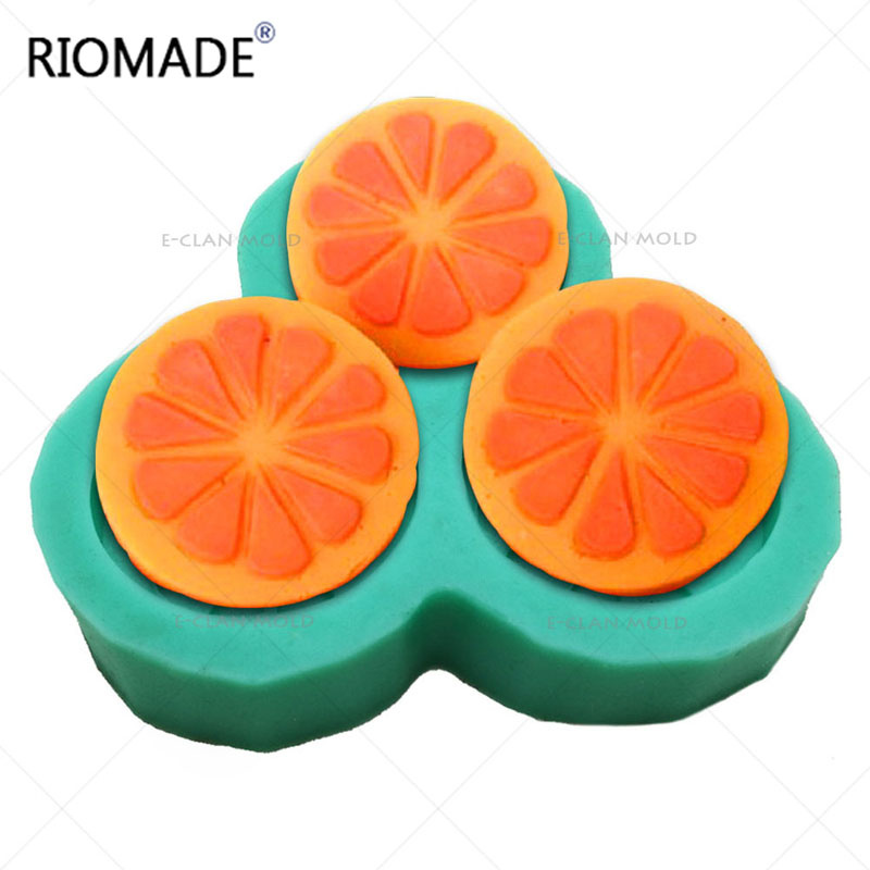 Soap Making Book - Orange Silicone Mold Cake Decorating Tools