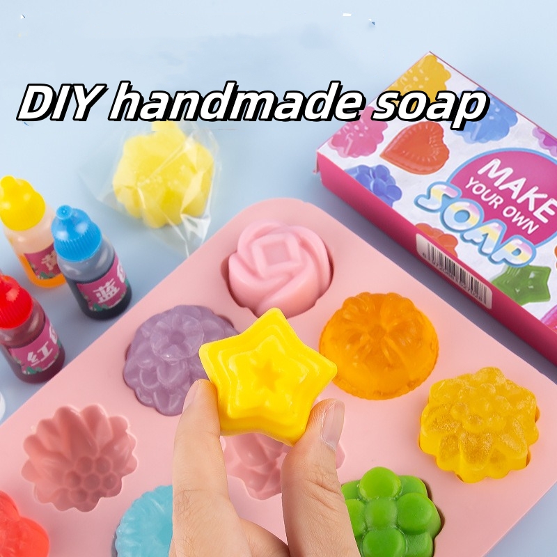 Soap Making Items - DIY Handmade Soap Crystal Soap Plant