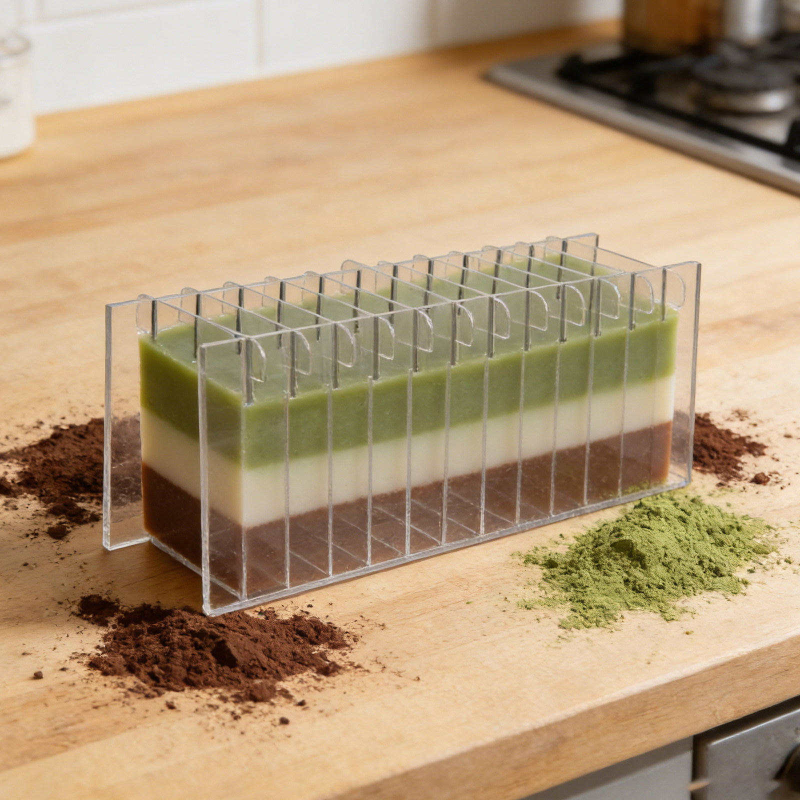 Soap Making Book - Acrylic Soap Divider Board for Silicone