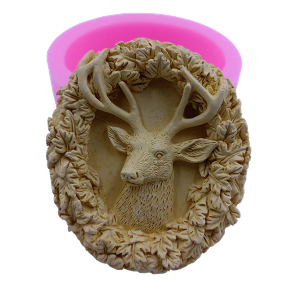 Soap Making Vendors - Deer Design Soap Silicone Mold for