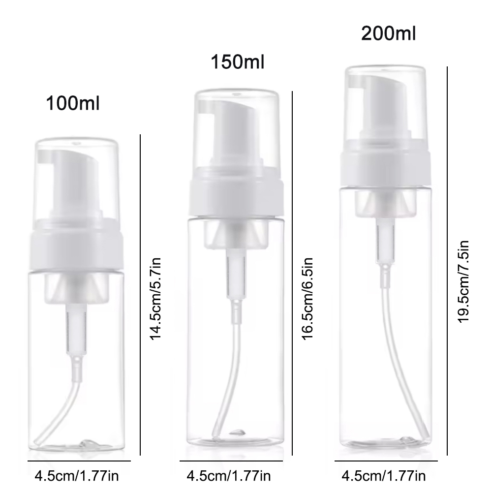 Soap Making Unit - 100ml 150ml 200ml Plastic Foam Pump