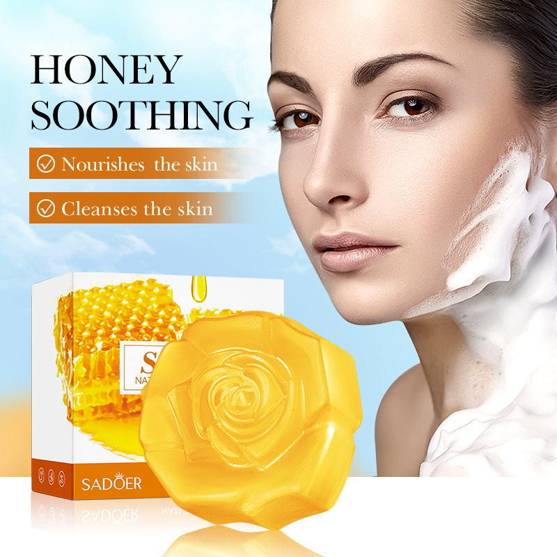 1Pcs Honey Handmade Soap Clean - Soap Making Fragrance Oil 评论和价格