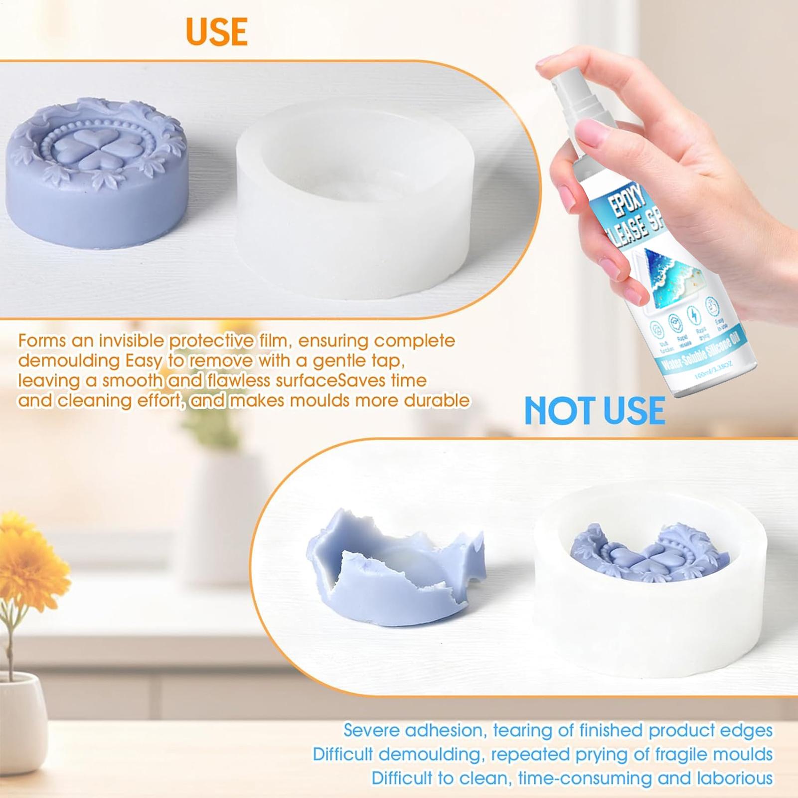 100ml Silicone Release Spray E - Soap Making Items 评论和价格
