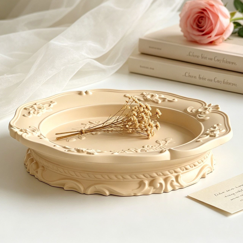 Elegant Vintage Baroque Lace S - Soap Making Oven 评论和价格