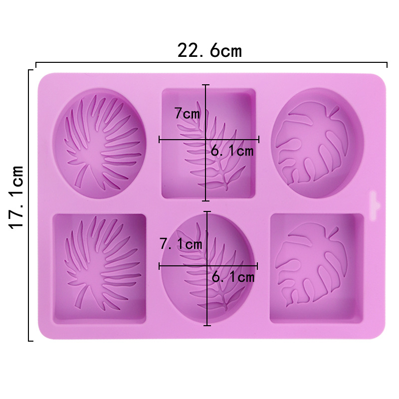 Round and Square Leaf Silicone - Soap Making Experiment 评论和价格