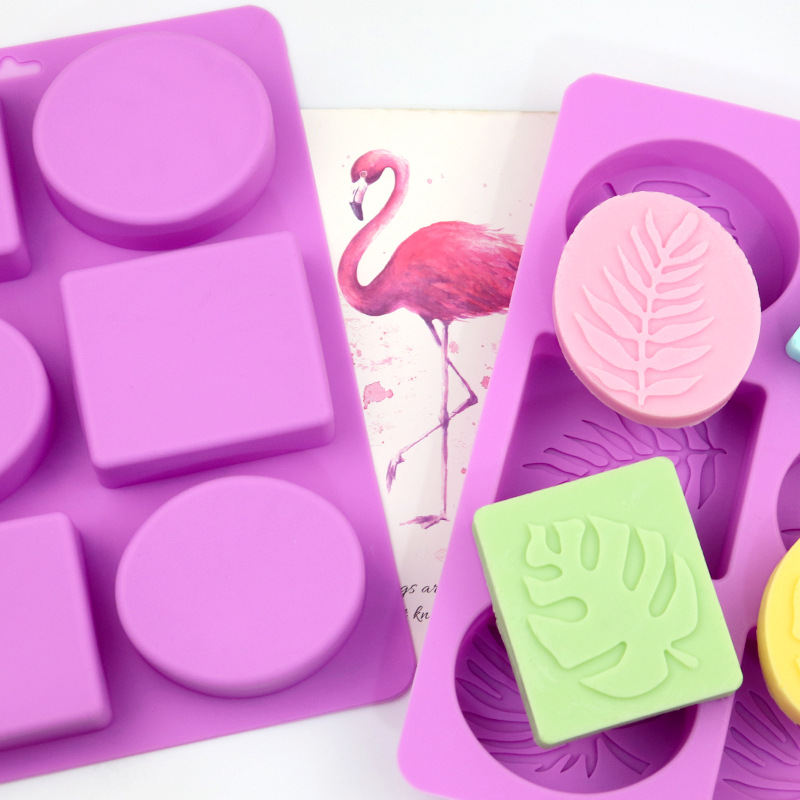 Round and Square Leaf Silicone - Soap Making Experiment 评论和价格