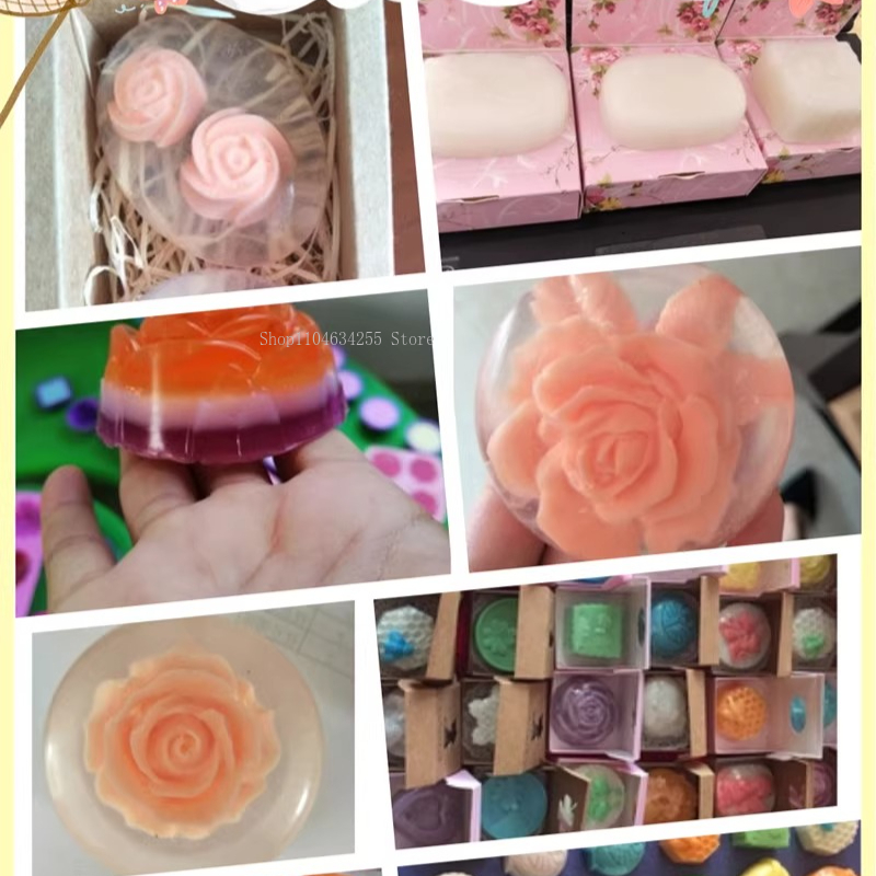 500g/bag Transparent/milky Whi - Soap Making Items 评论和价格