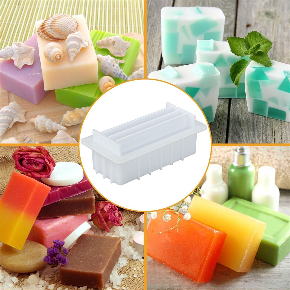 42oz Silicone Soap Mold with 5 - Soap Making Book 评论和价格