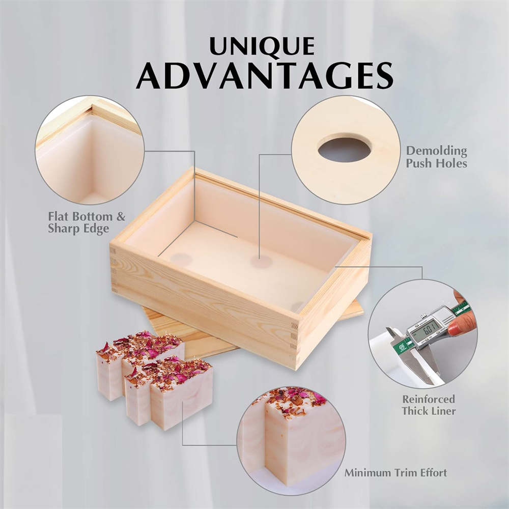 Large Soap Molds Rectangle Sil - Soap Making Vendors 评论和价格