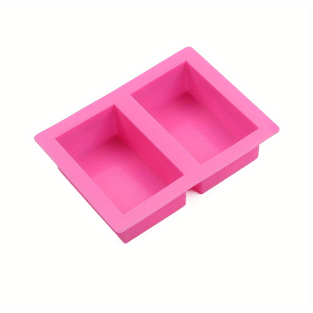 1pc Rectangle Silicone Soap Mo - Soap Making Book 评论和价格