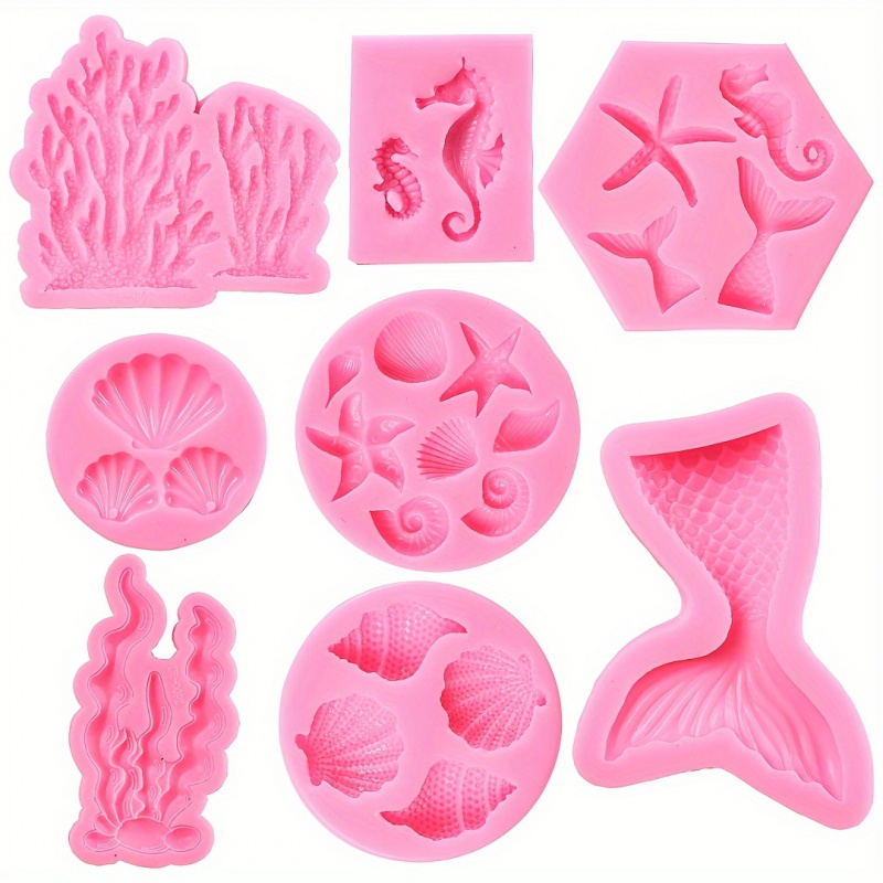 One Set8Seal fairy-shaped sili - Soap Making Vendors 评论和价格