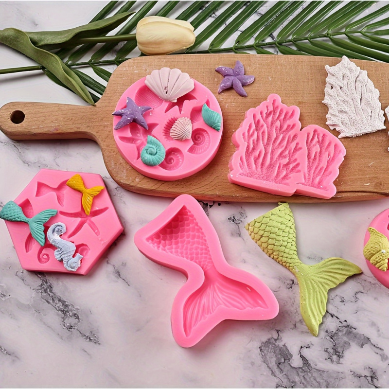 One Set8Seal fairy-shaped sili - Soap Making Vendors 评论和价格