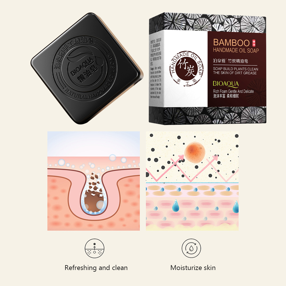 Bamboo Charcoal Handmade Soap  - Soap Making Fragrance Oil 评论和价格
