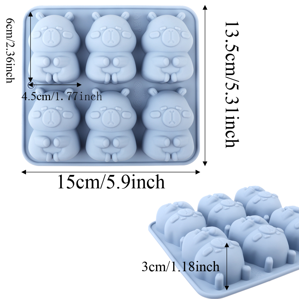 1 Silicone Cake Mold in the Sh - Soap Making Items 评论和价格