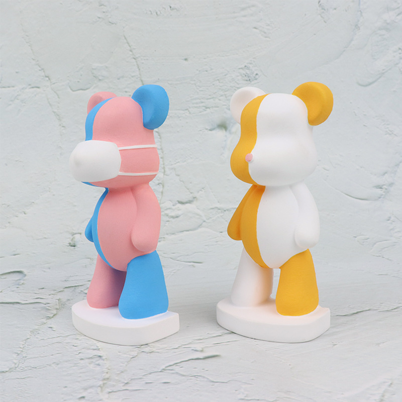 3D Cartoon Bear Silicone Candl - Soap Making Experiment 评论和价格