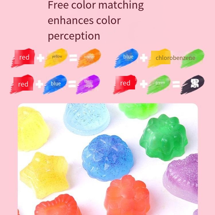 DIY Handmade Soap Crystal Soap - Soap Making Items 评论和价格