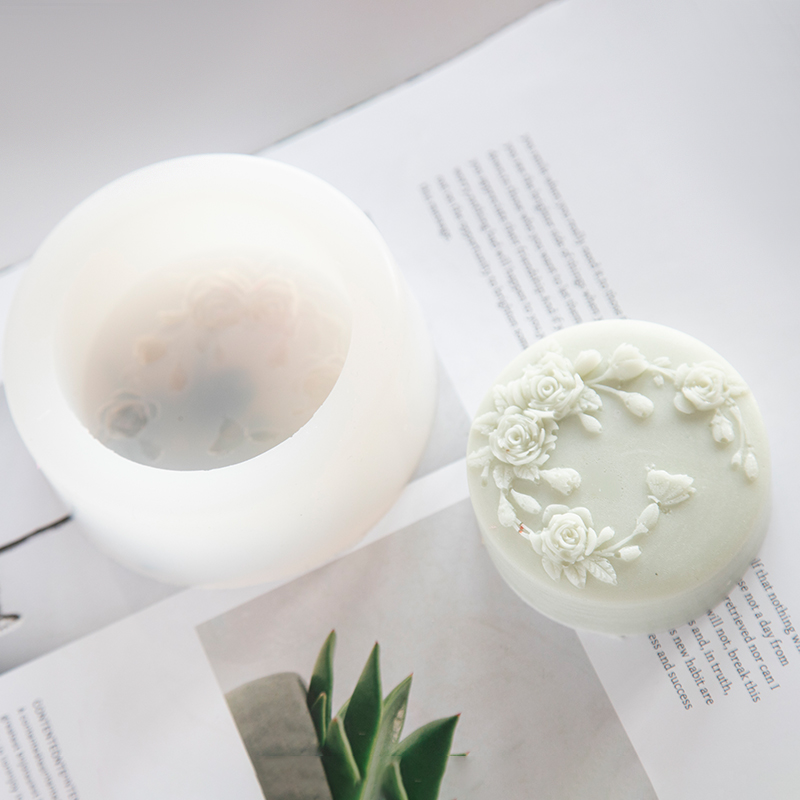 Round Shape Rose Flower Handma - Soap Making Book 评论和价格
