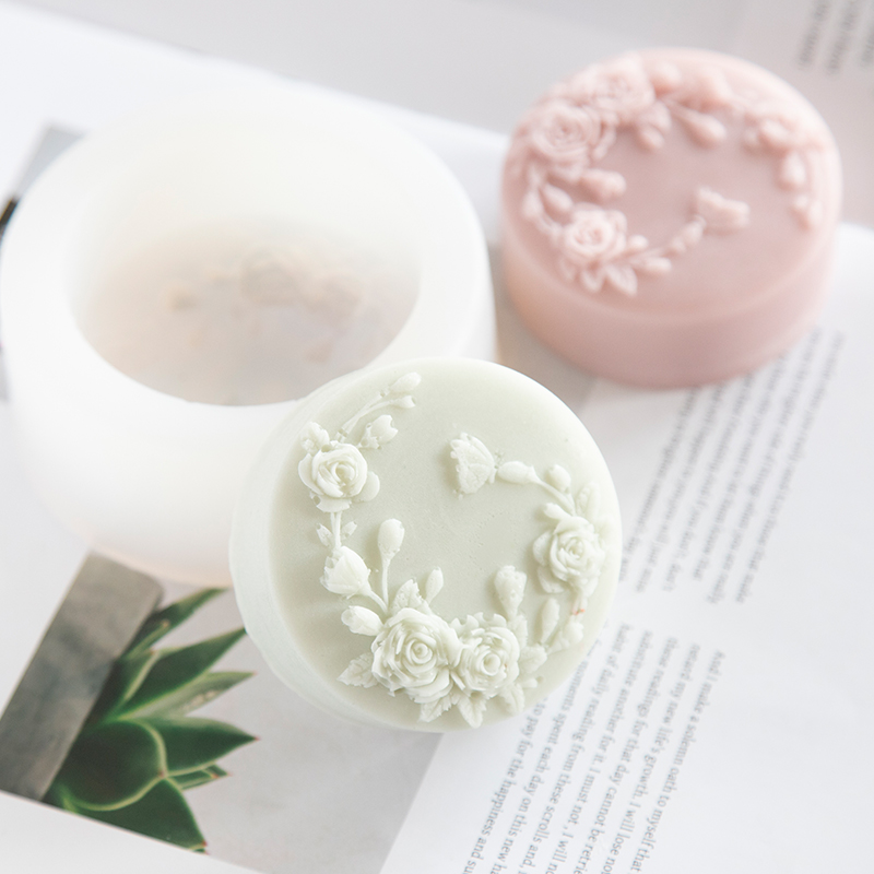 Round Shape Rose Flower Handma - Soap Making Book 评论和价格