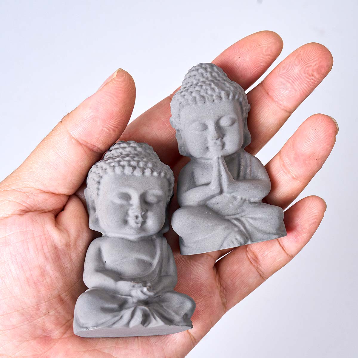3D Buddha Silicone Candle Mold - Soap Making Process 评论和价格