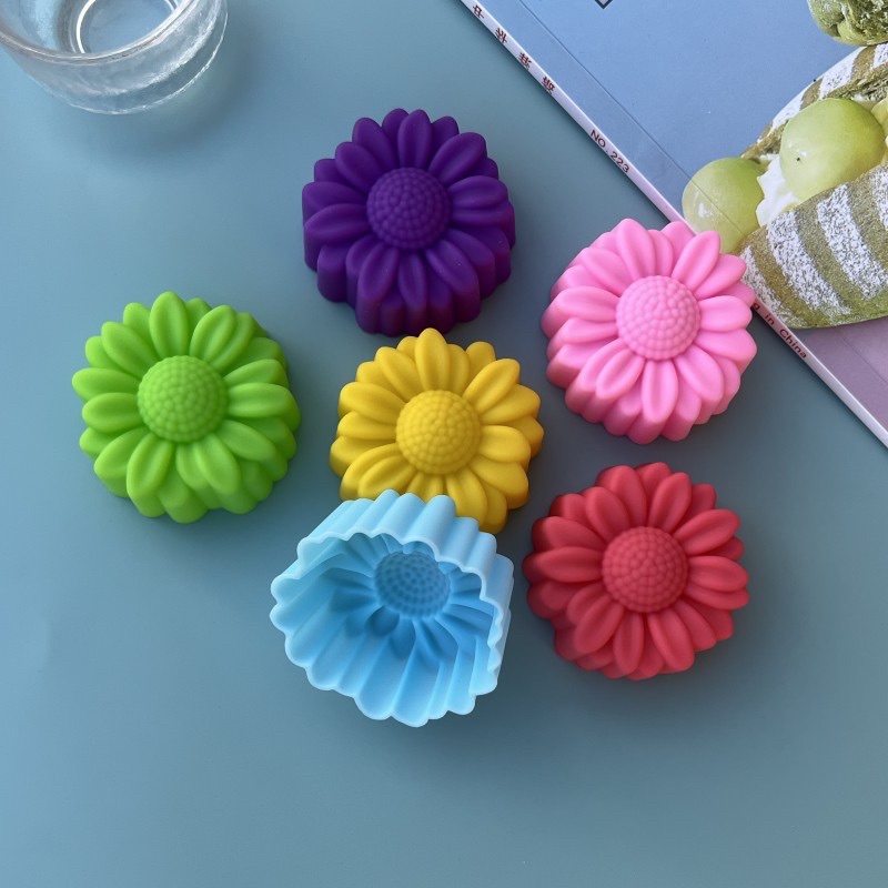 6 Pcs Set Non-Stick Flower Des - Soap Making Oven 评论和价格