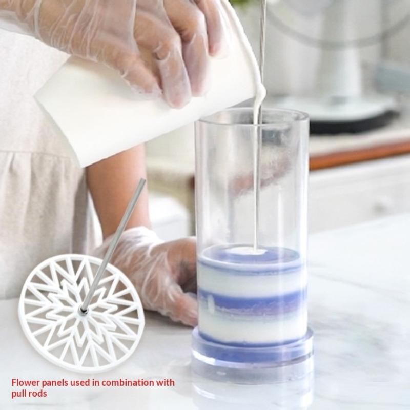 9Pcs Acrylic Soap Swirl Tool 7 - Soap Making Process 评论和价格