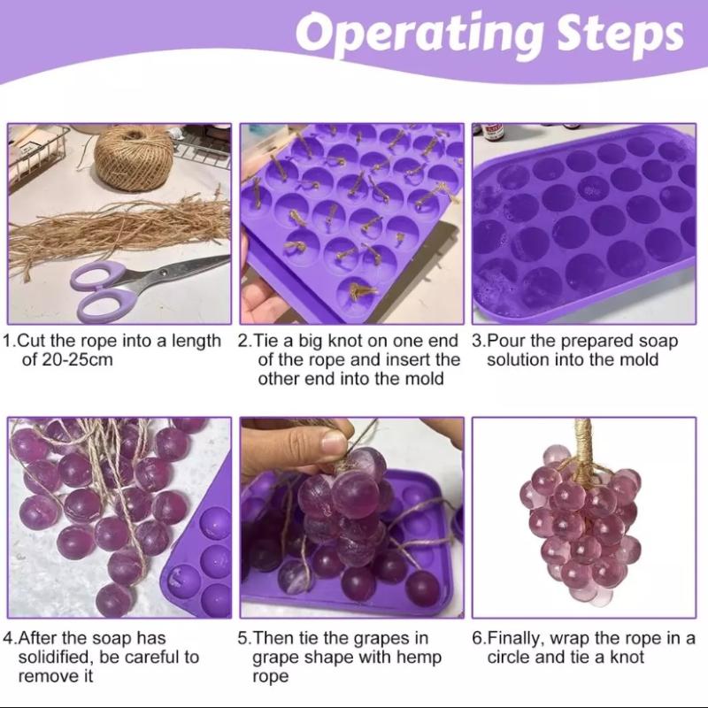 DIY Soap Making Kit Grape Soap - Soap Making Experiment 评论和价格