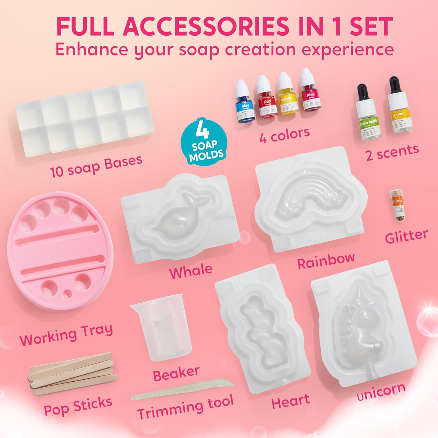 JOYFY Unicorn Soap Making Kit  - Soap Making Unit 评论和价格