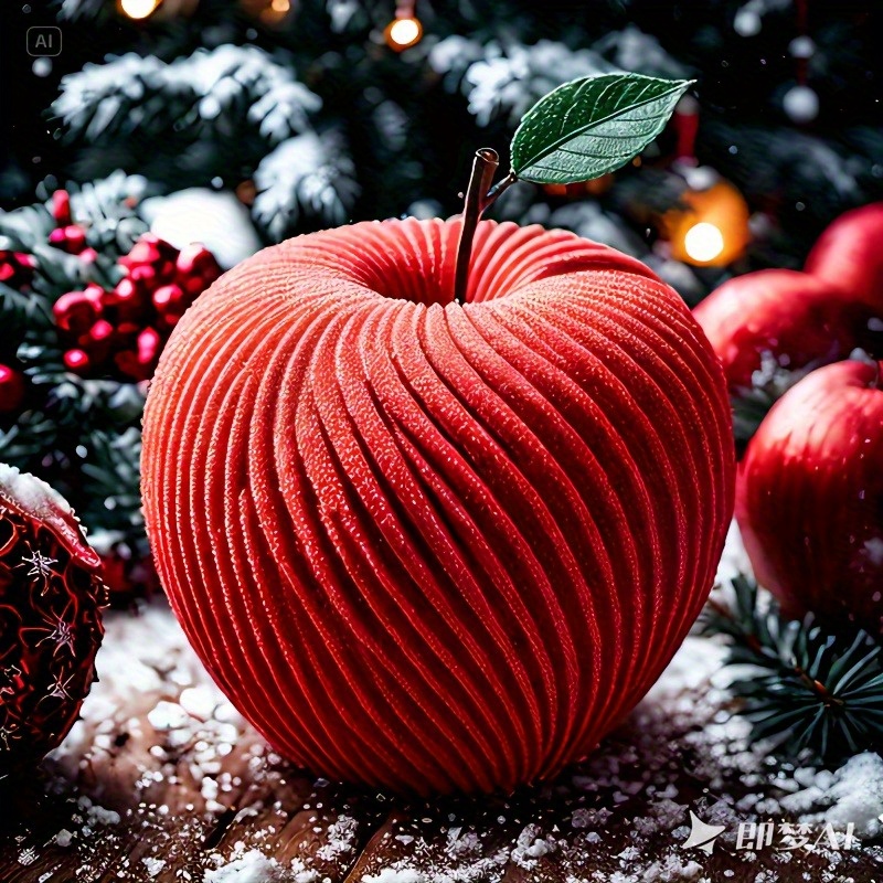 A trendy red apple silicone mo - Soap Making Items 评论和价格