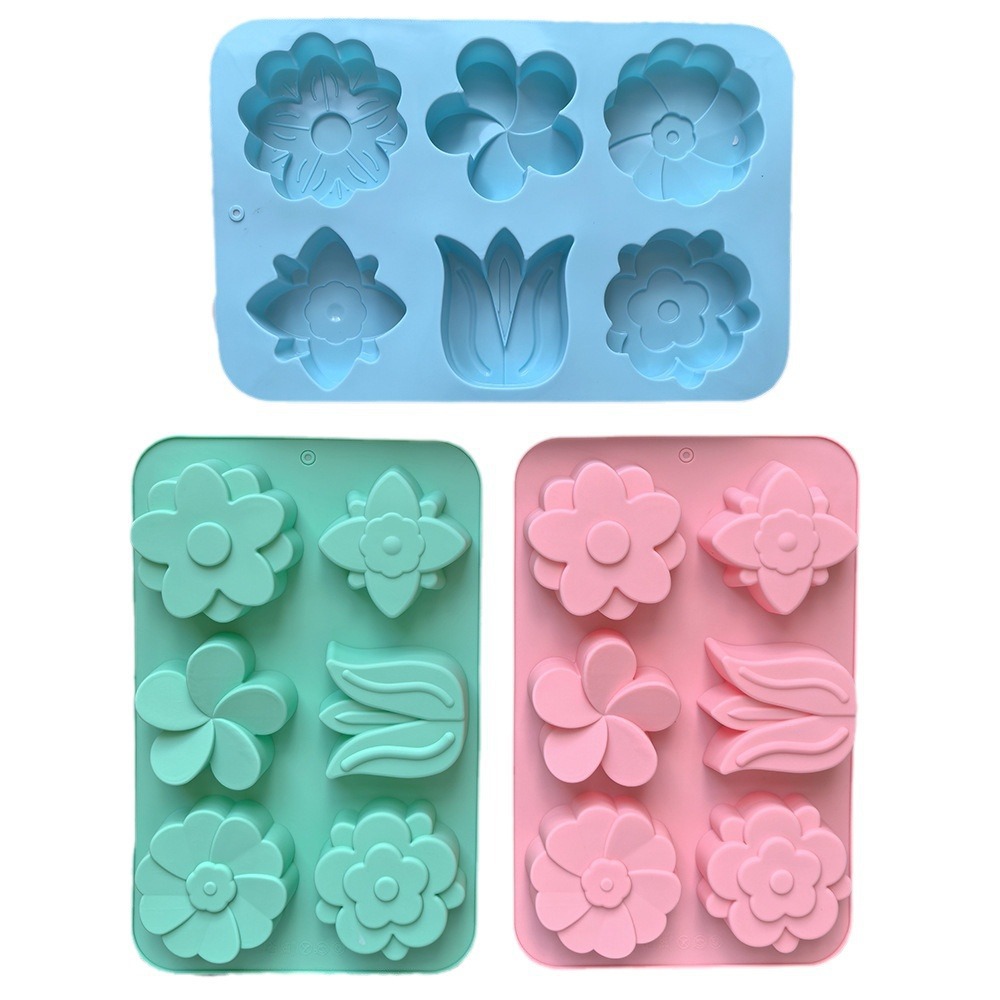 kinds Flower Silicone Molds Di - Soap Making Vendors 评论和价格