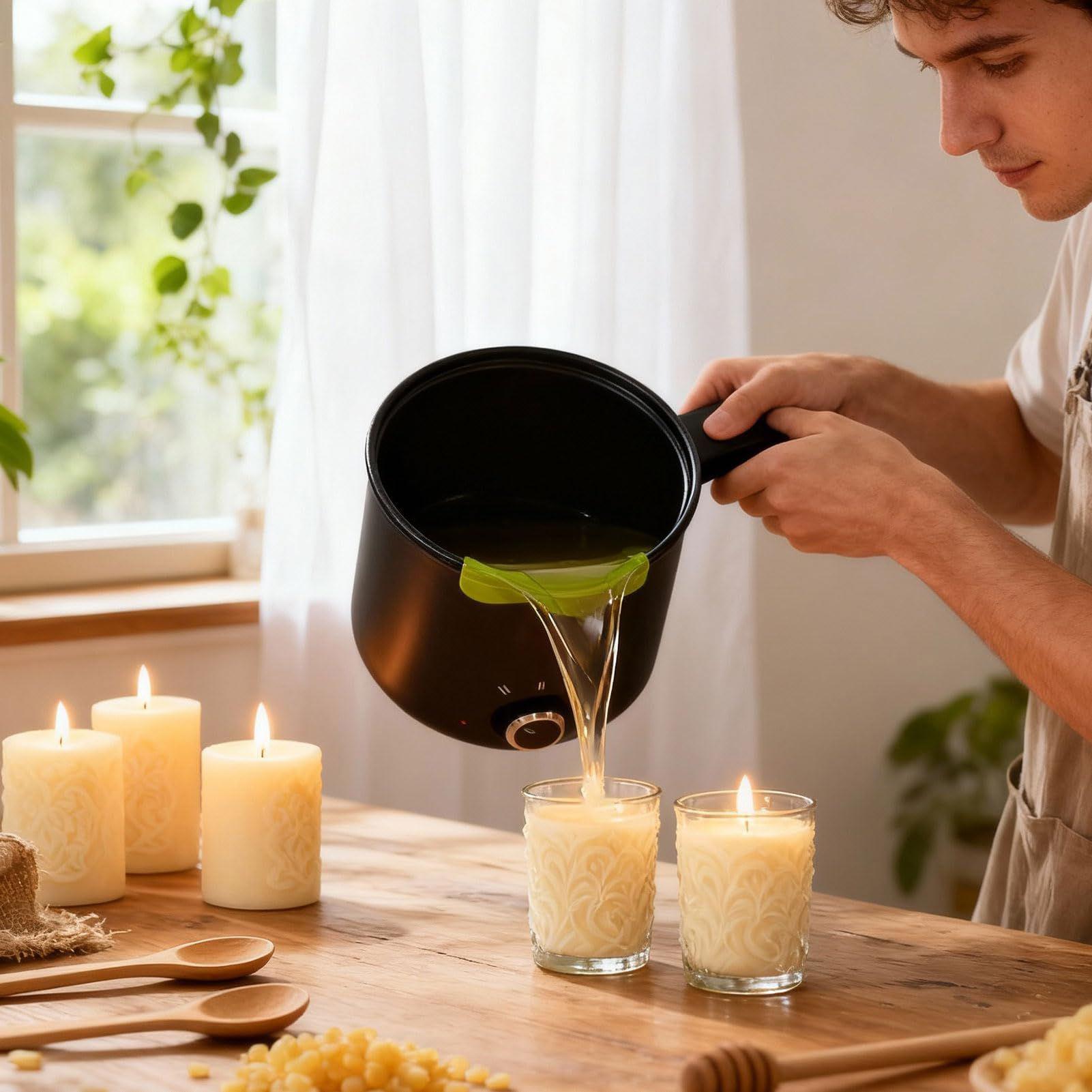Candle Wax Melting Pot 1.5L La - Soap Making Experiment 评论和价格