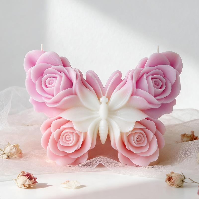 DIY Rose Butterfly Form Silico - Soap Making Items 评论和价格