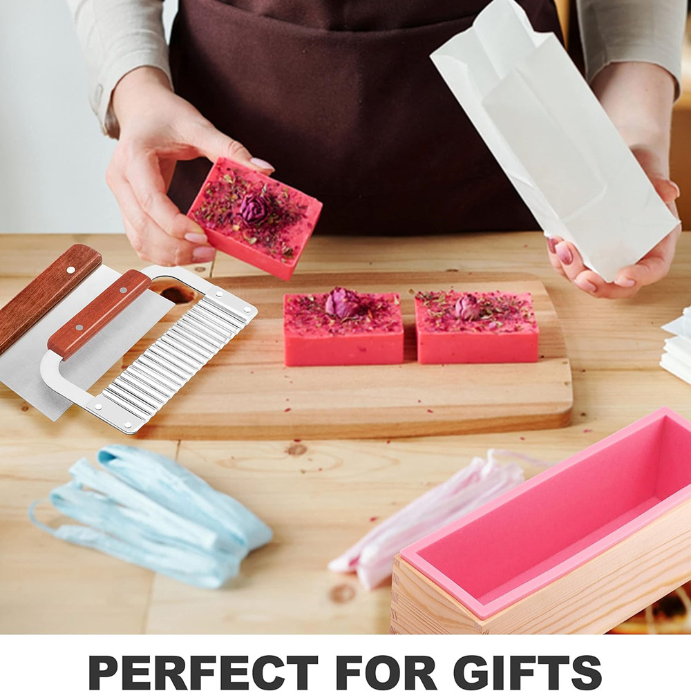 1.2L Silicone Soap Molds Kit 4 - Soap Making Book 评论和价格